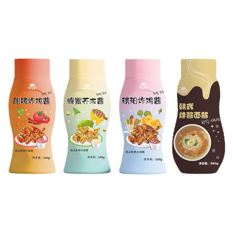 麦基斯韩式甜辣琥珀炸鸡酱小包装蜂蜜芥末汉堡薯条蘸酱炸酱面拌酱