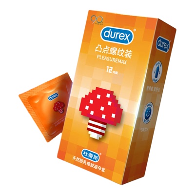 杜蕾斯凸点螺纹大颗粒避孕套