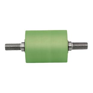 聚氨酯胶轮配外牙轴心从动轮组胶轮托辊流水线滚轮辅助轮输送带轮