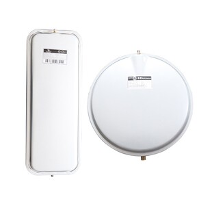 品牌通用壁挂炉膨胀水箱燃气电采暖炉热水锅炉原装6升8L圆形方形