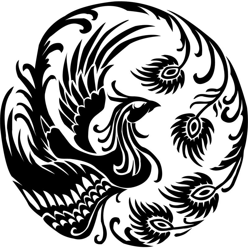 凤凰贴纸《贴坏可补》