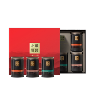 小罐茶园锦绣山河茶叶礼盒装铁观音普洱滇红送礼长辈拼装