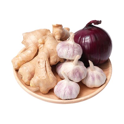 东方甄选紫皮洋葱/姜/大蒜3斤装
