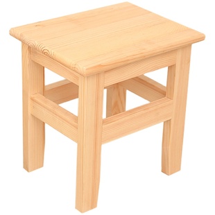 实木椅小木凳板凳小方凳子家用大人换鞋凳结实儿童靠背矮凳木头凳