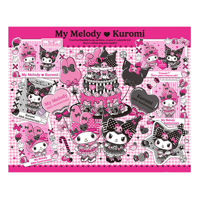 3djp三丽鸥家族1200片平面拼图