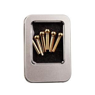 民谣吉他固弦锥纯铜水晶镶嵌弦柱琴锥弦尾卡弦尾钉延长延音压线器