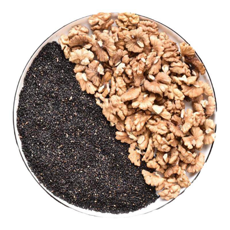 现磨熟黑芝麻粉核桃仁粉干吃型