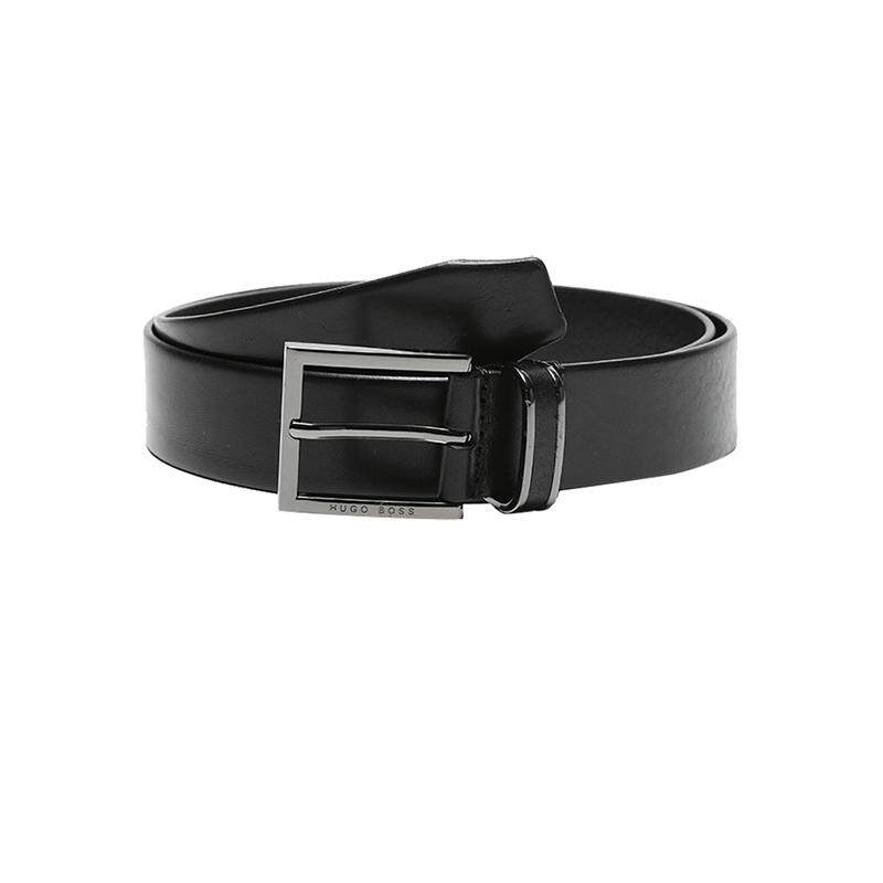 HUGOBOSS不可裁剪3.5cm皮带腰带
