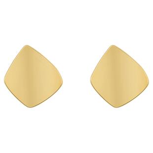 金色磨砂耳钉复古港风2026年新款爆款轻奢耳环气质独特韩系耳饰女