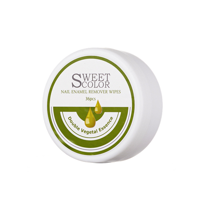 洗甲水卸甲巾不伤甲卸指甲油卸甲湿巾 滋润便携36片洗甲湿巾