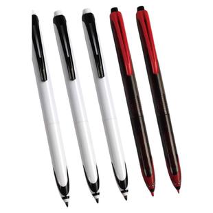 黑科技极锋笔按动水性笔中性笔黑商务签字书法练字学生写字速干0.5黑色红色国潮极峰静音按压刷题笔气垫笔头