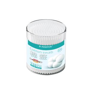 医用棉签消毒化妆掏耳朵一次性婴儿非无菌尖圆双头棉棒家用独立