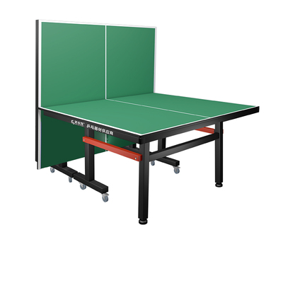 美卡龙乒乓球桌室内家用绿色折叠