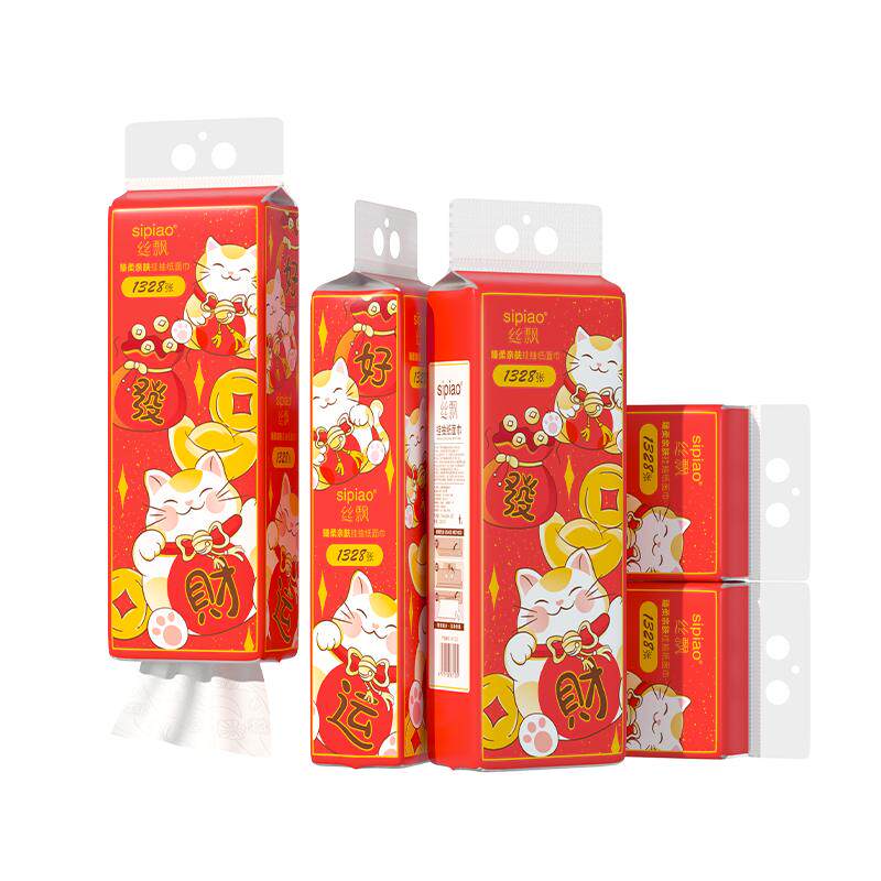 丝飘悬挂式抽纸干湿两用
