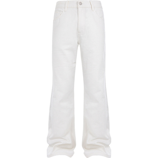 Casoulty Embossed White Jeans/浮雕白牛13OZ日本进口丹宁牛仔裤