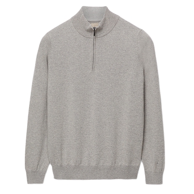 FALCONERI男士经典简约长袖修身半高领毛衣山羊绒针织衫UML228Q