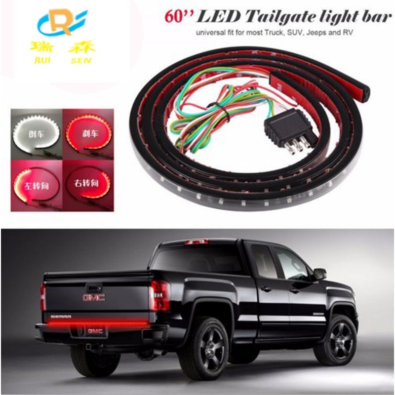 新款直销供应 12V皮卡车专用LED转向刹车双色灯条120CM/150CM 60