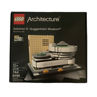 乐高玩具lego 21035建筑古根海姆博物馆男孩儿童益智拼装积木礼物