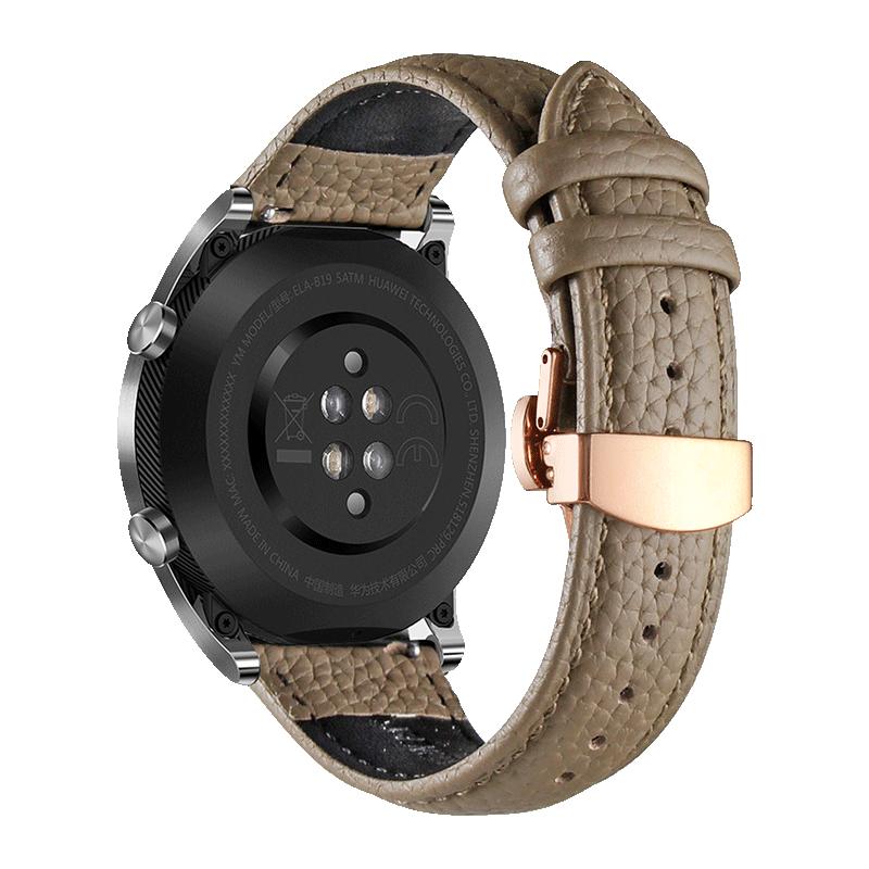 适用华为gt4表带gt5腕表新款watchgt3女士智能手表watch4/3pro手表带高级感41mm真皮女士gt2女款荣耀gs3i专用
