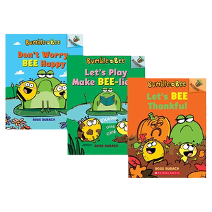英文原版 Bumble and Bee 大黄蜂和蜜蜂 学乐大树姐妹篇橡树系列 An Acorn 儿童全彩桥梁章节书
