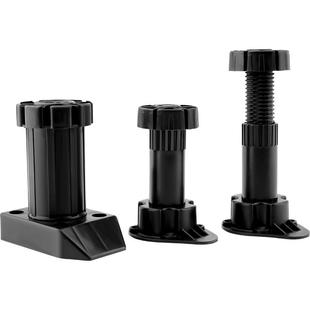 橱柜脚可调节脚厨房地腿塑料脚地脚厨柜柜脚底部下挡板调整支撑脚