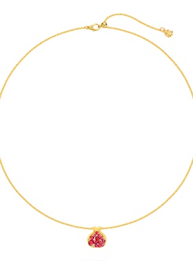 GXIAOXIAO气质百搭石榴项链
