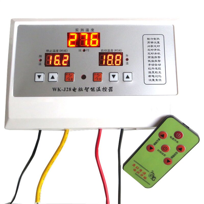 恒温控器 220V大功率8KW养殖大棚热暖风机水泵爬宠温度控制仪820