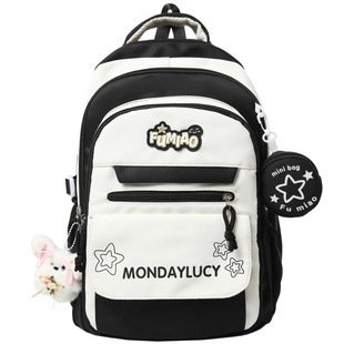 初中生书包男生小学生五六年级背包大容量2025年超火双肩包女高中