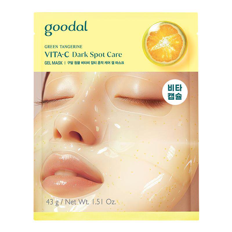 韩国goodal果达儿精华凝胶面膜透明质酸舒缓青橘维他命净肤任选