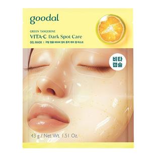 韩国goodal果达儿凝胶面膜透明质酸舒缓青橘维他命净肤