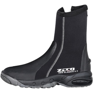 ZCCO 潜水鞋深潜靴溯溪鞋高帮厚防割防滑水域救援浮潜装备涉水5mm