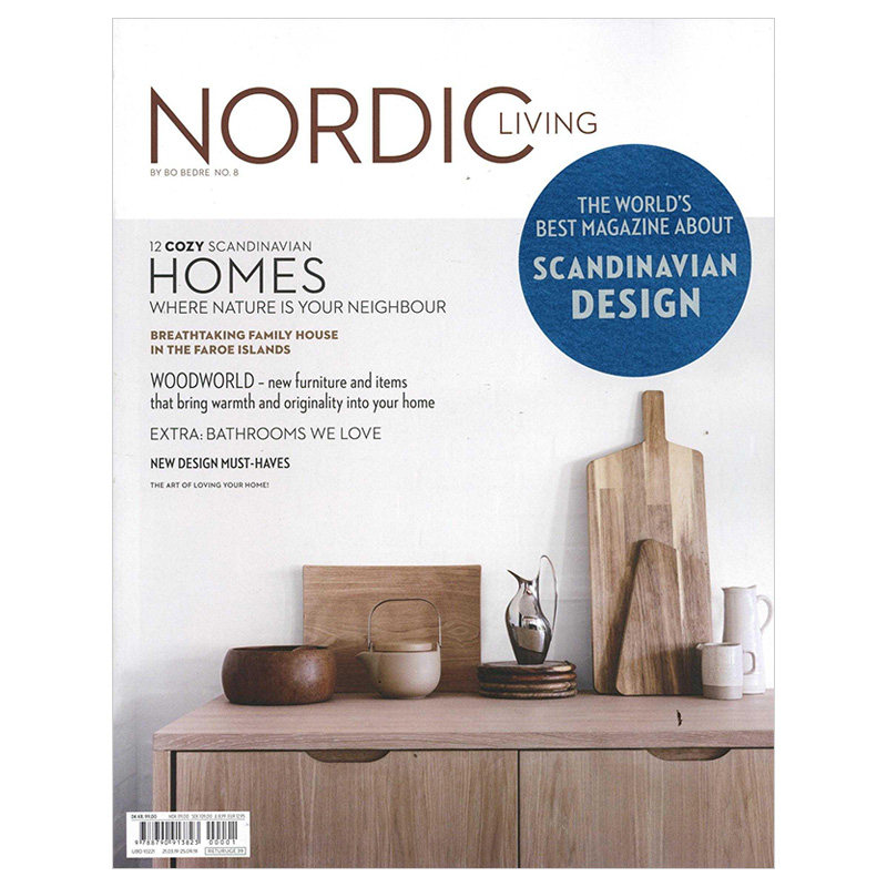 订阅 Nordic Living 室内设计杂志 丹麦英文原版 :年订2期 B207