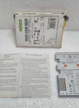 WAGO 750-476 2-Channel Analog Input Module 2AI 10V DC 16-Bit