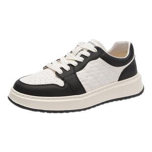 Aquascutum雅格狮丹休闲男鞋2026新款秋冬透气真皮厚底休闲板鞋男