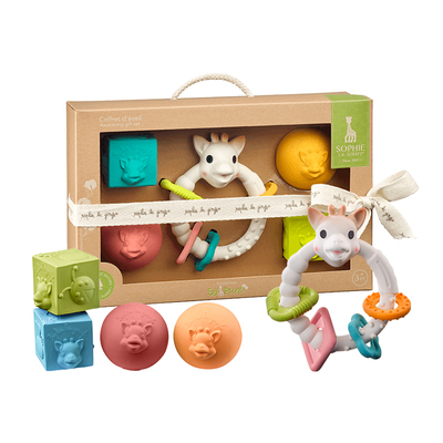 苏菲长颈鹿婴儿抓握磨牙牙胶