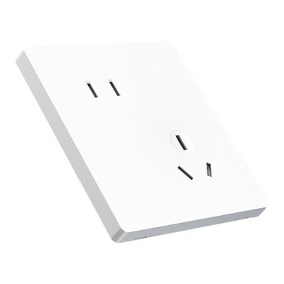 86型暗装家用错位5孔插座面板