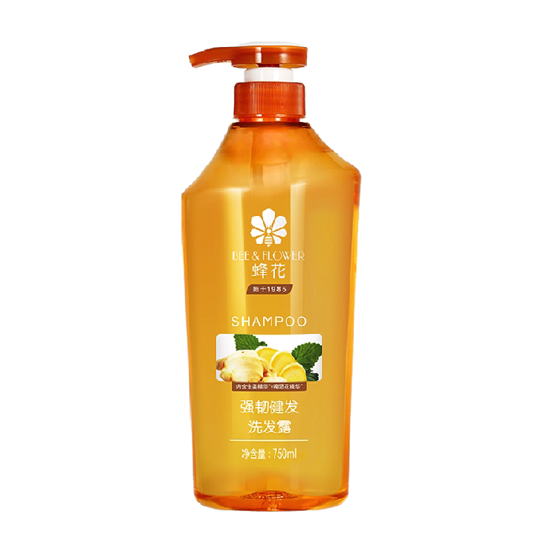 蜂花生姜洗发水控油蓬松强韧发丝
