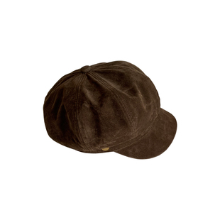 韩国订单 2025新款小金扣八角帽女英伦复古秋冬帽子贝雷帽报童帽