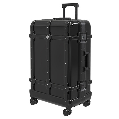 NAKURU潮酷撞色行李箱铝框万向轮