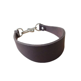 牛皮狗狗项圈格力灵缇惠比特脖圈脖套真皮中小型犬格慧细狗脖套