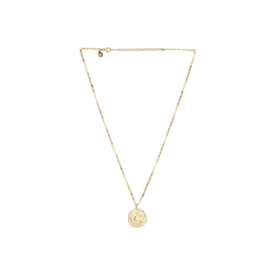 petit moments金色吊坠项链复古轻奢设计感锁骨链REVOLVE小众新款
