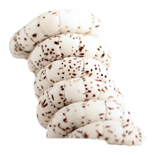 原生态藏式斜切顺白星月菩提108颗石玉料猪大肠扇面药片文玩手串