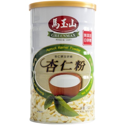 马玉山杏仁粉520g无添加白砂糖