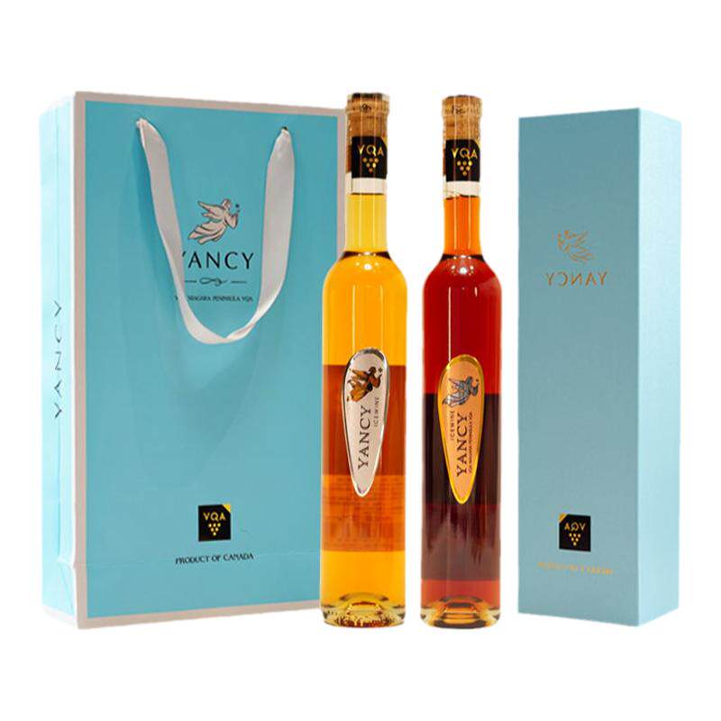 YANCY云惜加拿大原瓶进口 赤霞珠加苯纳 冰红葡萄酒红冰酒VQA等级