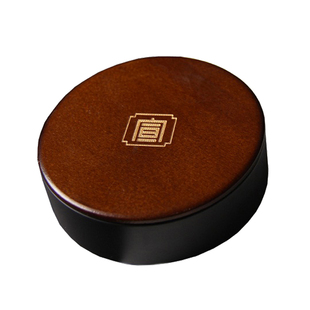 4寸高档防蒸发墨海天然原石墨池文房宣砚防蒸发墨海砚台学生便携毛笔墨水小号墨碟磨墨研墨国画小楷书法专用