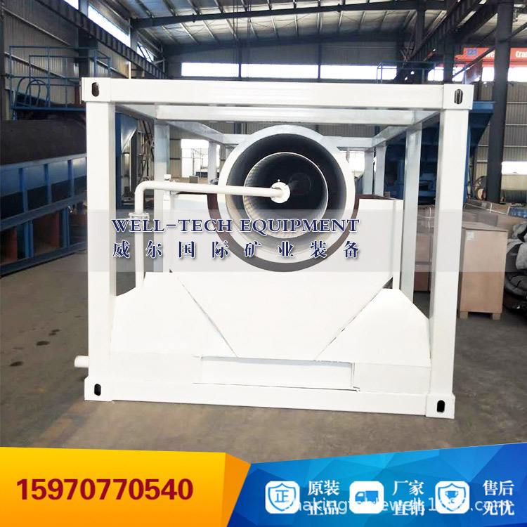 河卵石洗石机圆筒洗石机泥土石分离机 矿石清洗机 石料清洗设备