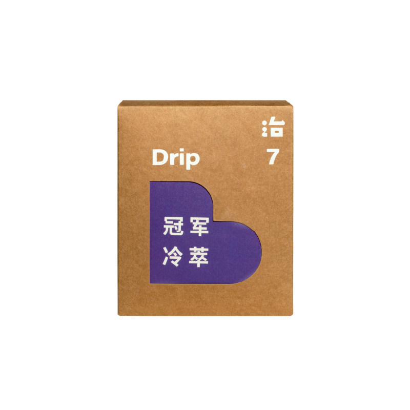 冷萃挂耳咖啡 柚子汁水蜜桃冠军限定浅烘手冲美式黑咖啡粉7袋
