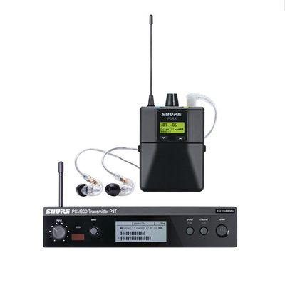 舒尔个人监听无线系统可一拖N