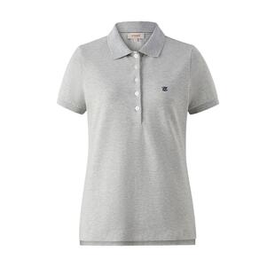 【经典公式】Eland衣恋T恤女polo领学院风修身显瘦短袖上衣夏季
