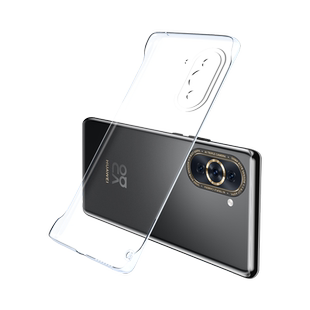 奔雀适用于华为nova10手机壳超薄透明无边框nova10pro高级简约防摔硬壳HUAWEI新款透气裸机手感手机保护外壳